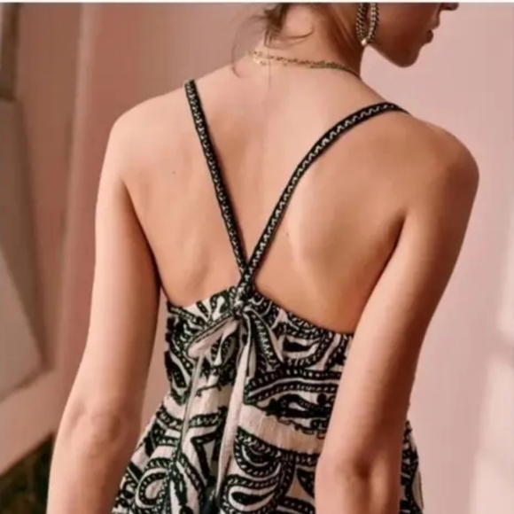 Sezane Anoka Broderie Midi Dress - Picture 15 of 15